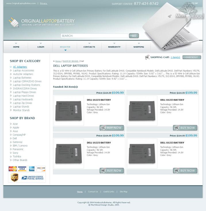 NotebooksBatteries - продажа батарей для ноутбуков